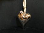 Medium silver hanging heart
