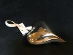 Medium silver hanging heart