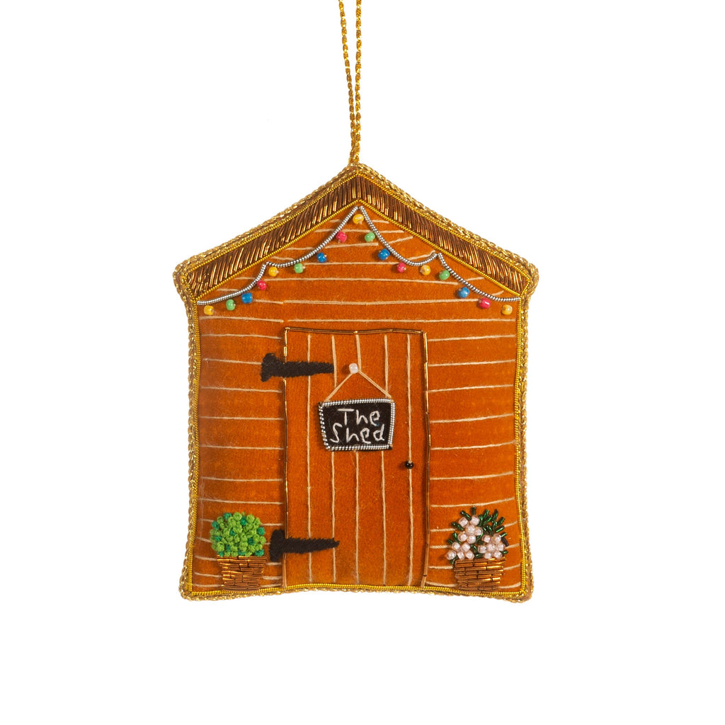 Garden Shed Zari decoration