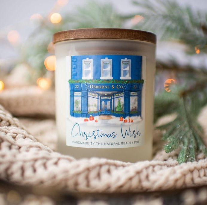 Limited edition Osborne’s Christmas Wish candle