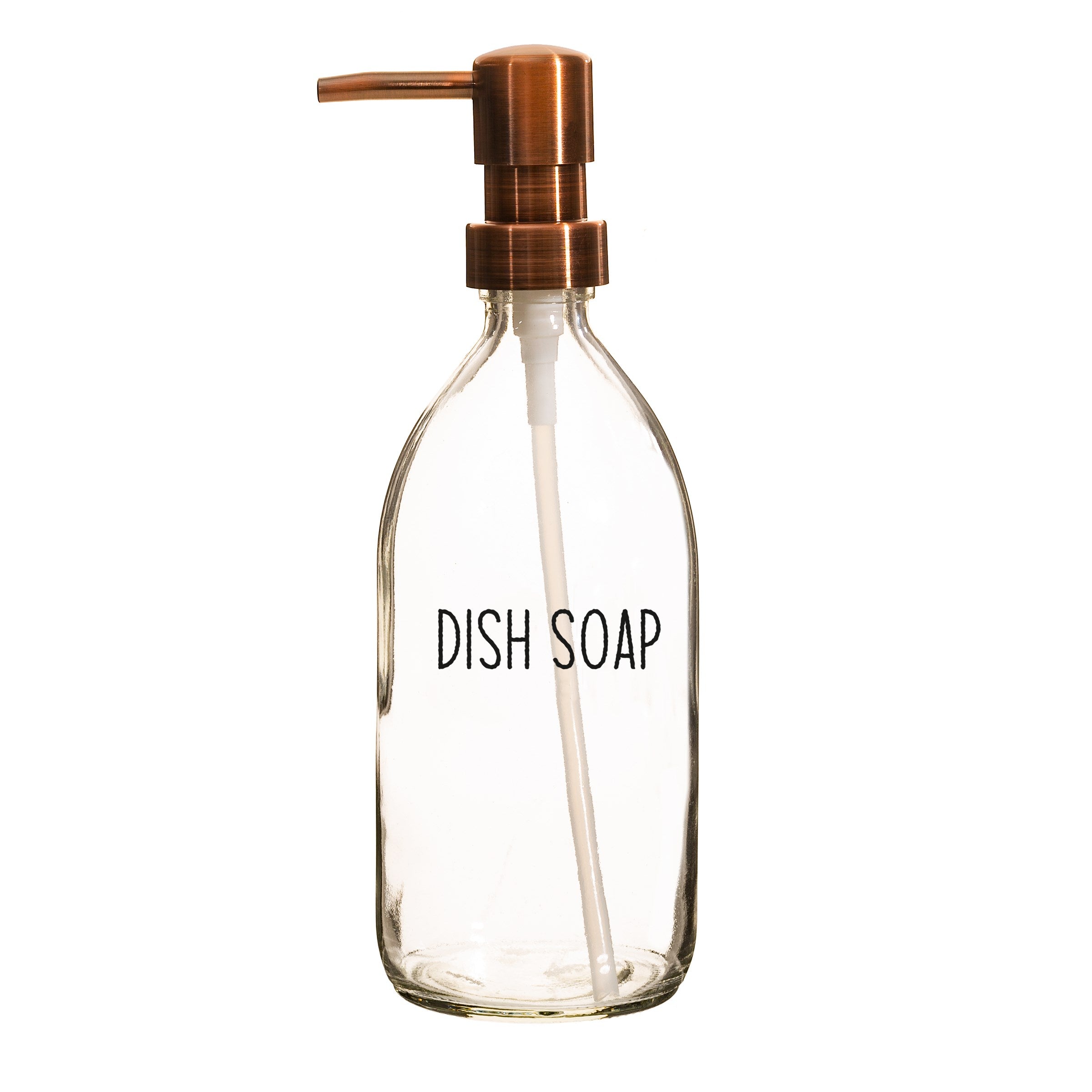 Dish soap refillable bottle