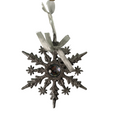 Silver snowflakes