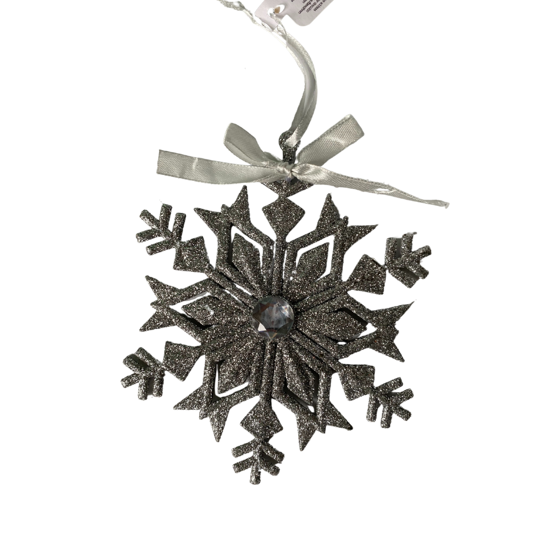 Silver snowflakes