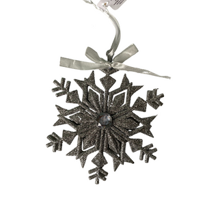 Silver snowflakes