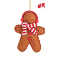 Festive gingerbread decoration