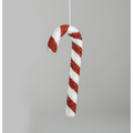 Glitter foam candy cane hanging dec