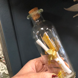 Message in a bottle