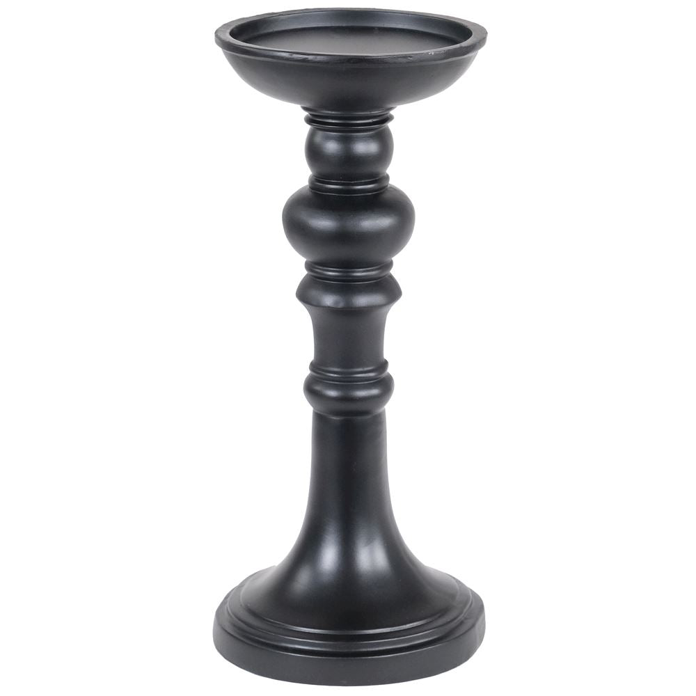 Small black candle holder