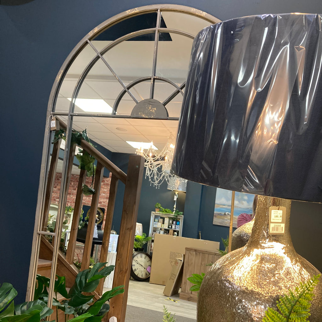 Iron window effect mirror