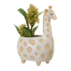 Gina the giraffe plant pot