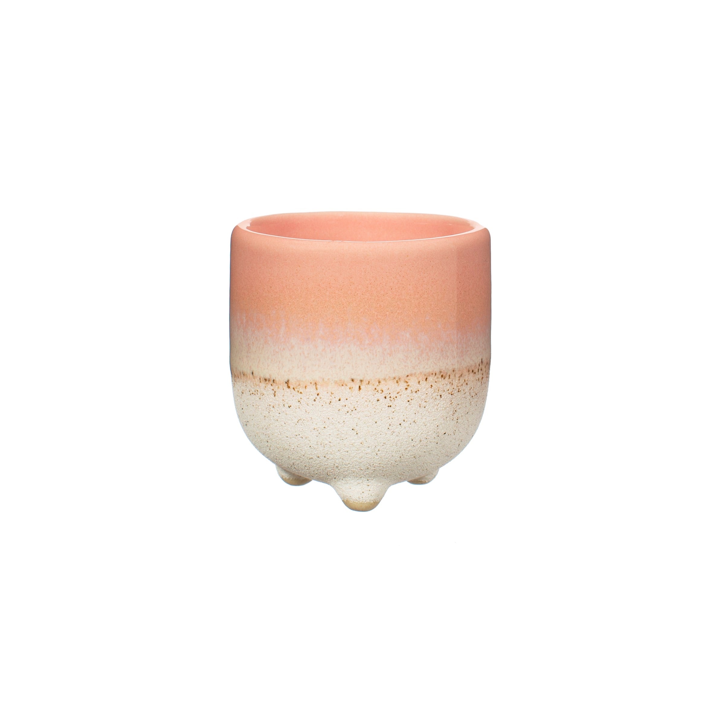 Mojave glaze pink egg cup