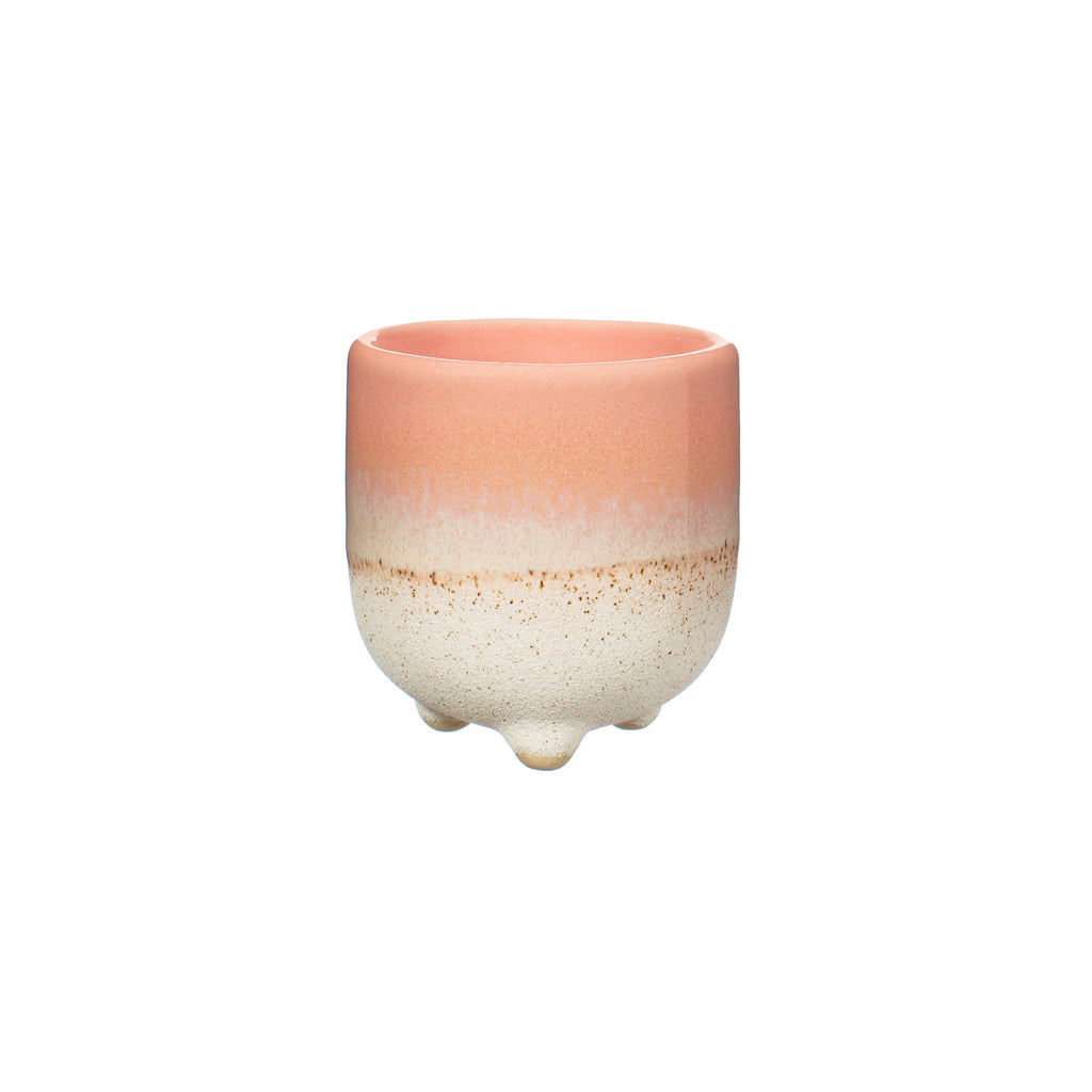 Mojave glaze pink egg cup