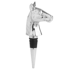 Nickle horse bottle stopper