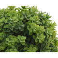 small faux plant/shrub in pot