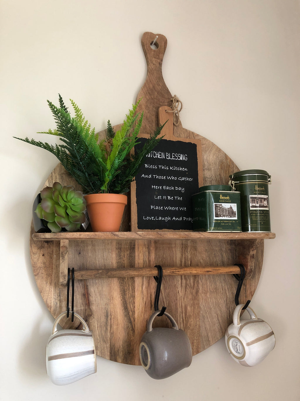 Faux Little succulent potted plant
