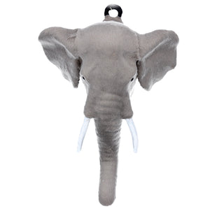 Edwin-Faux Fur Elephant head decoration