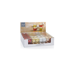 Pack of 4 battery op tealights